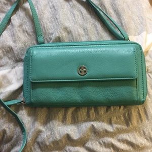 Giani Bernini leather crossbody/wallet